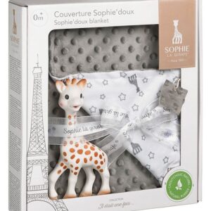 Geschenkset zur Geburt 1 und 1 Schmusedecke 91 x 73 cm
