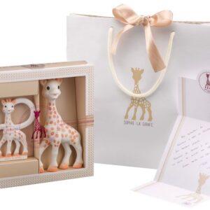 Sophiesticated Willkommensgruß Set Nr. 1 / 1 Sophie la girafe® mit 1 Beißring