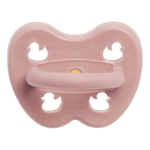 Schnuller - Naturkautschuk / Baby Blush / rund / Ente (ab 3 Mon.)