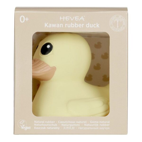 Bade- und Spielzeugente KAWAN mini - Eggnog Yellow – Bild 2