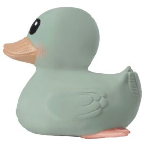 Badeente Kawan mini - Naturkautschuk / Dusty Mint