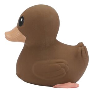 Badeente Kawan mini - Naturkautschuk / Choco Latte