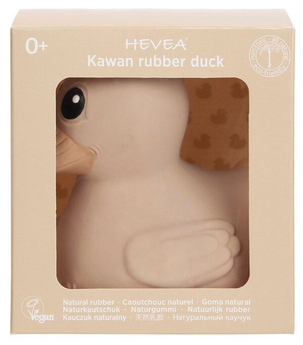 Badeente Kawan mini - Naturkautschuk / Sandy Nude – Bild 2