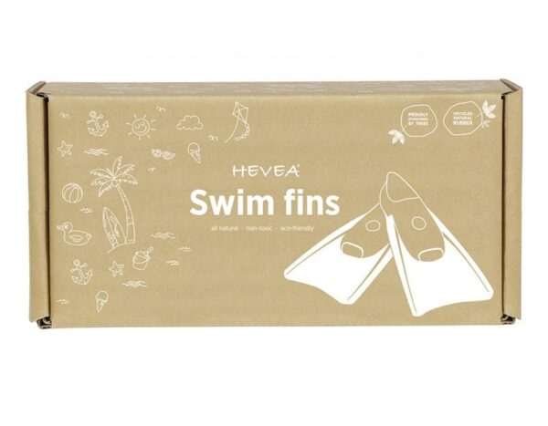 Schwimmflossen „Mottled Mint“ (Gr. 27–29) ♻️ – HEVEA: Naturkautschuk & Upcycling – Bild 2