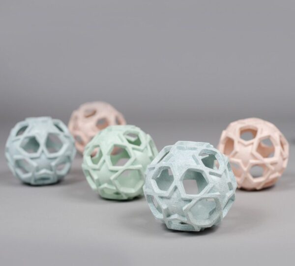 Starball - Naturkautschuk / upcycled / Mint – Bild 3