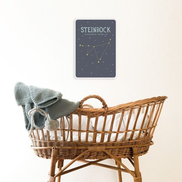 Sternzeichen-Posterkarte / Steinbock – Bild 3
