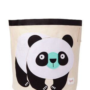 Aufbewahrungskorb für Kinderzimmer / faltbar / Panda