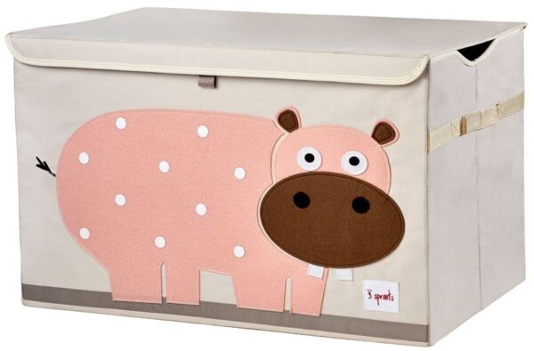 Aufbewahrungskiste für Kinderzimmer / faltbar / Hippo