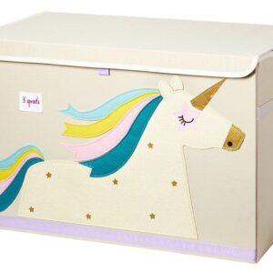 Aufbewahrungskiste für Kinderzimmer / faltbar / Einhorn