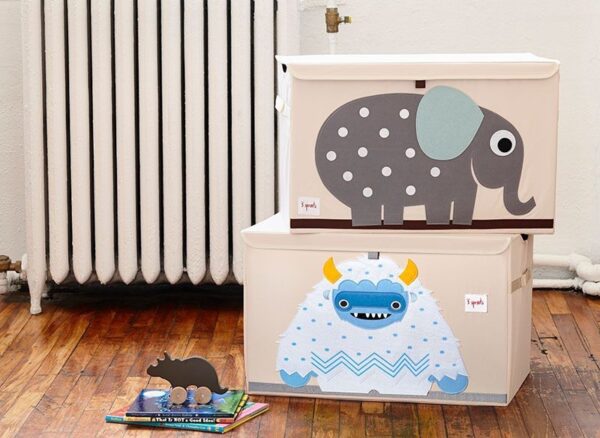 Aufbewahrungskiste für Kinderzimmer / faltbar / Yeti – Bild 2