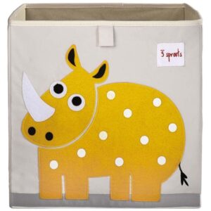 Aufbewahrungsbox für Kinderzimmer / faltbar / Nashorn