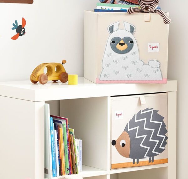 Aufbewahrungsbox für Kinderzimmer / faltbar / Lama – Bild 2