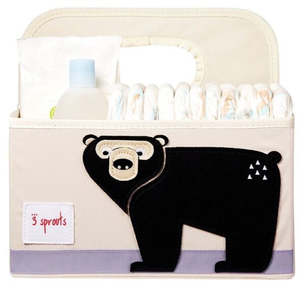 Windelaufbewahrungsbox / Bär – Bild 2