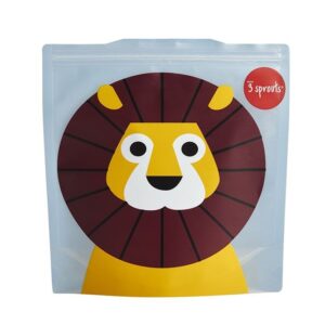 Sandwich Bag / 2er Pack / wiederverwendbar / Löwe