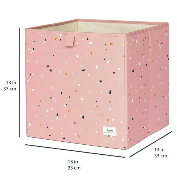 Aufbewahrungsbox / Recycling / faltbar / Terrazzo / Clay – Bild 3