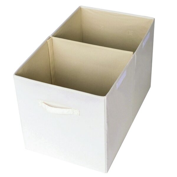 Aufbewahrungskiste / Recycling / faltbar / Cream – Bild 2