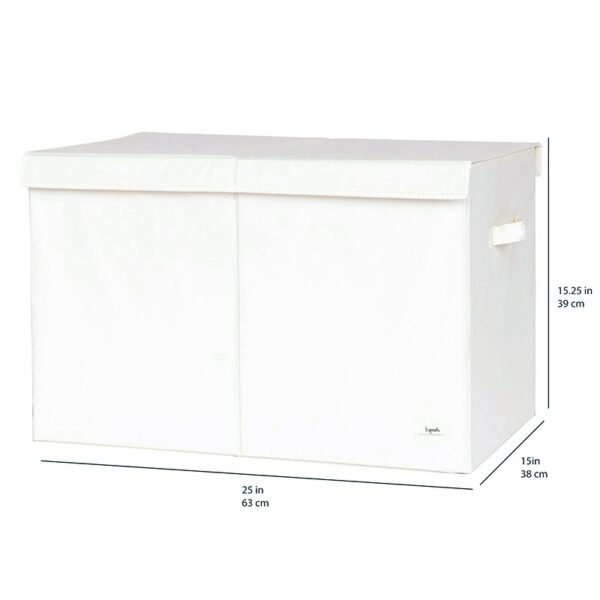 Aufbewahrungskiste / Recycling / faltbar / Cream – Bild 4