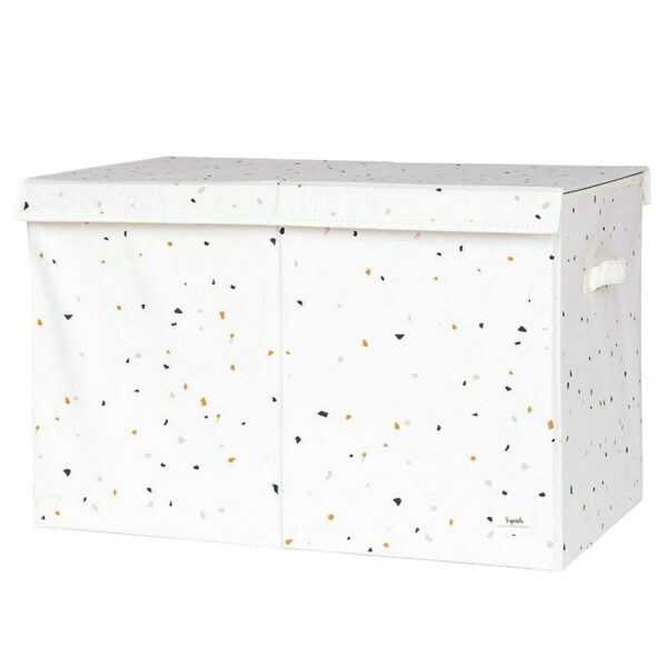 Aufbewahrungskiste / Recycling / faltbar / Terrazzo / Cream
