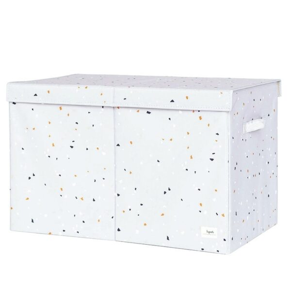Aufbewahrungskiste / Recycling / faltbar / Terrazzo / Light Gray