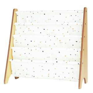 Kinderbücherregal / Recycling / Terrazzo / Cream