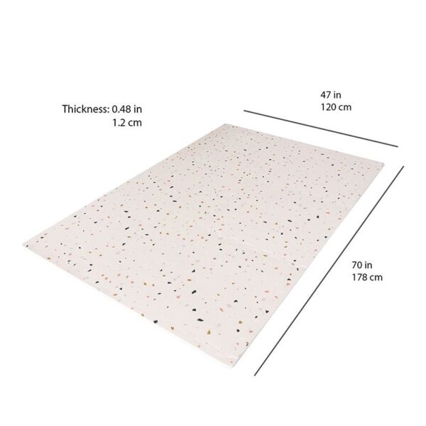 Spielmatte/Puzzlematte / EVA Schaumstoff / Terrazzo / Palest Pink – Bild 4