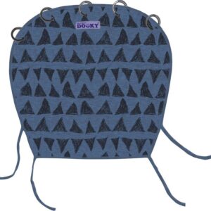 Dooky Universal Cover Design - Sonnenschutz für Kinderwagen / UPF 50+ / Blaues Tribal
