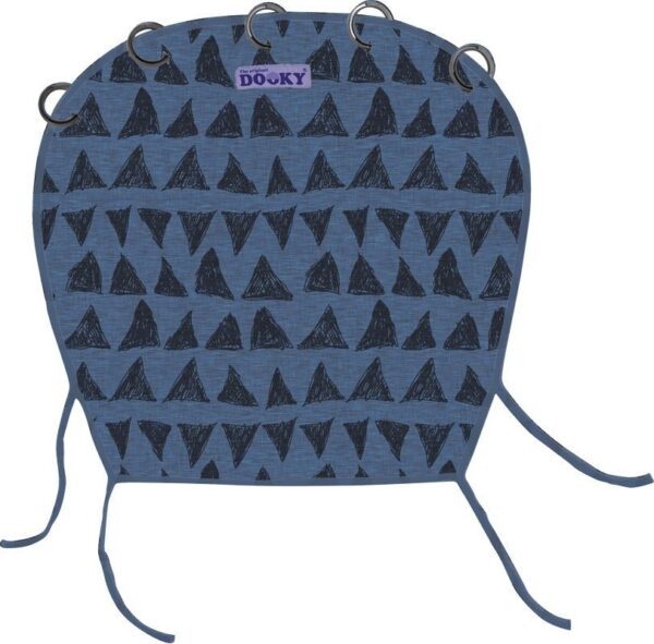 Dooky Universal Cover Design - Sonnenschutz für Kinderwagen / UPF 50+ / Blaues Tribal