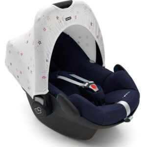 Mit diesem süßen Sonnenverdeck ist ihr Baby gut geschützt.