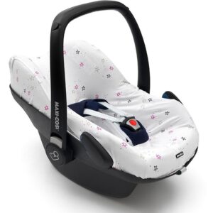 Süßer Babyschalenbezug für den Maxicosi.