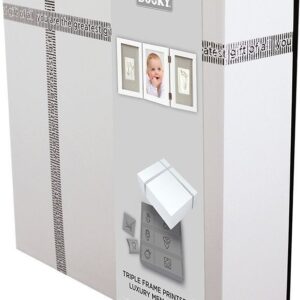 Dooky Hand & Fußabdruckset mit Memory-Geschenkbox / Bilderrahmen 3-teilig