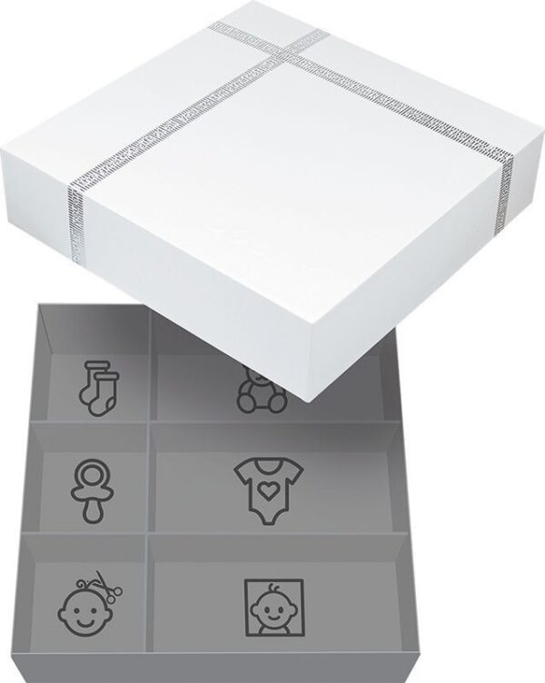Dooky Hand & Fußabdruckset mit Memory-Geschenkbox / Bilderrahmen 3-teilig – Bild 2