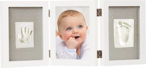 Dooky Hand & Fußabdruckset mit Memory-Geschenkbox / Bilderrahmen 3-teilig – Bild 3