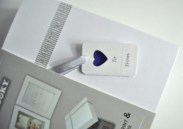 Dooky Hand & Fußabdruckset mit Memory-Geschenkbox / Bilderrahmen 3-teilig – Bild 4