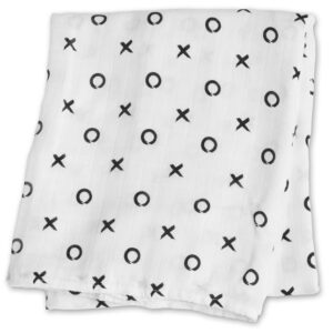 Mulltuch (modern collection) / Viskose (Bambus) / 120 x 120 cm / Hugs & Kisses