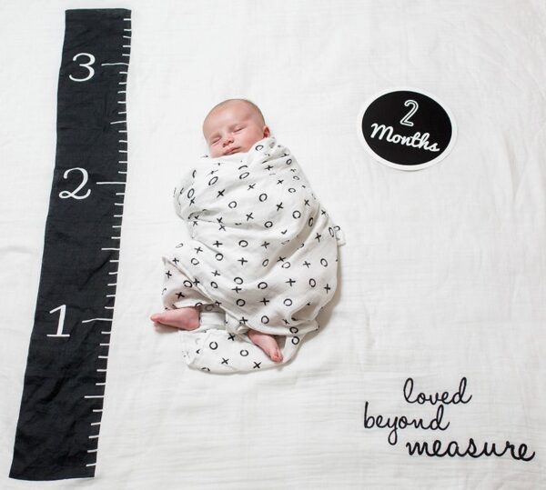 Baby´s First Year™ Set - Musselintuch inkl. 14 Meilensteinkarten – Bild 2