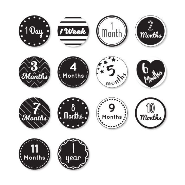 Baby´s First Year™ Set - Musselintuch inkl. 14 Meilensteinkarten – Bild 4