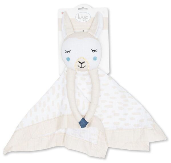 Lovie Schmusetuch / Baumwolle / Llama – Bild 2