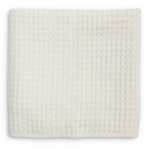 Strickdecke / Baumwolle / 100 x 80 cm / Yellow