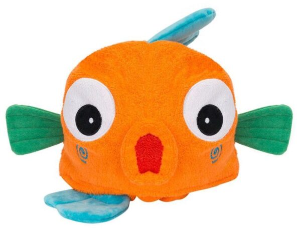 Kinder Kapuzenbadetuch - Sushi der Fisch – Bild 3