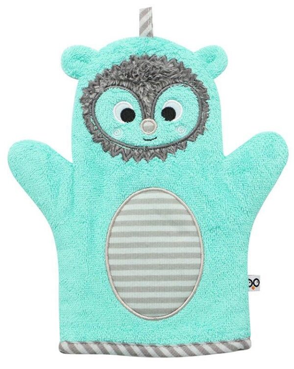 Kinder Waschhandschuh Harriet Igel