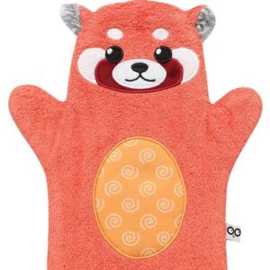 Kinder Waschhandschuh roter Panda