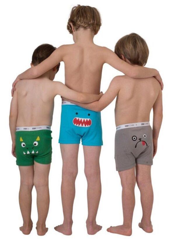 Boxershorts 3er Set Boys aus Bio-Baumwolle (5-6 J.) - Green Multi – Bild 5