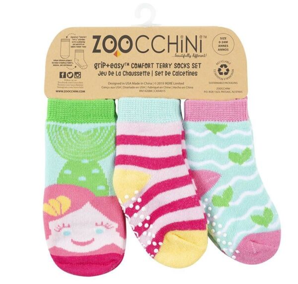 3er Pack Söckchen - Marietta die Meerjungfrau (0M-24M) – Bild 2