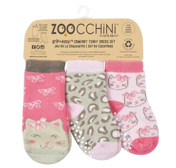 3er Pack Söckchen - Kallie das Kätzchen (0M-24M) – Bild 2