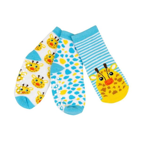3er Pack Söckchen - Jaime die Giraffe (0M-24M) – Bild 2