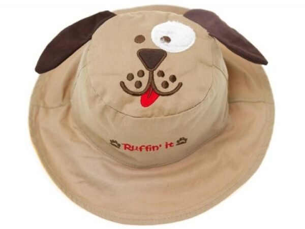 Wendbarer Sonnenhut mit UV-Schutz - Traktor/Hund – Bild 3