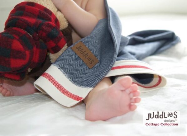 Cottage Collection Babykuscheldecke - blau