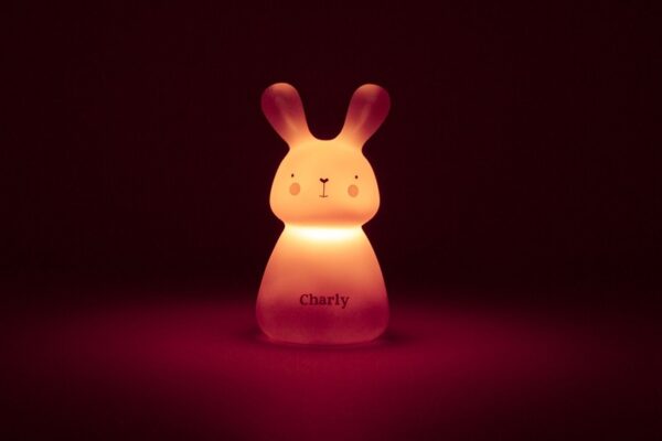 Nachtlicht LED Induktion - Häschen / Pink – Bild 3