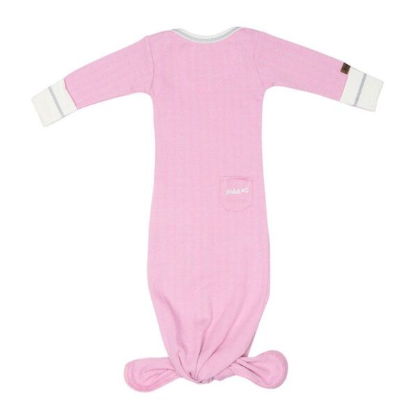 Cottage Collection - Babyschlafrock/Strampler Baumwolle (Bio) / Sunset Pink (0-3 M) – Bild 2