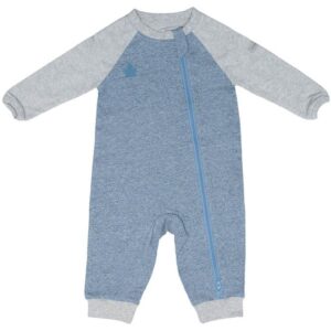 Raglan Collection - Strampler Baumwolle (Bio) - Denim Blue